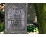 Cmentarz Ewangelicki w Kaliszu 
Karol Linke (1814-10.01.1855) i Emilia z domu Deutschman (1810-08.01.1898) 